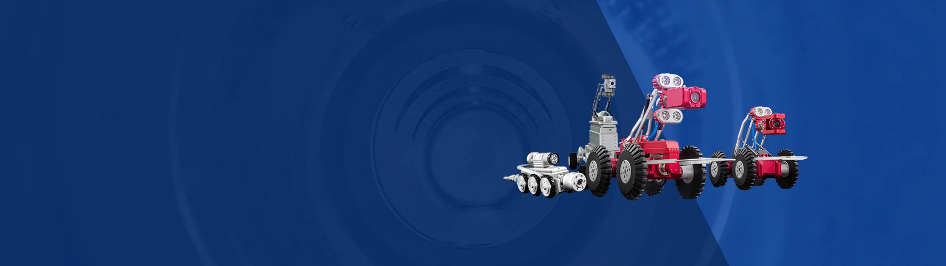 Robot de inspección CCTV de tubería