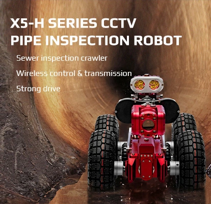 SERIE X5-H ROBOT DE INSPECCIÓN DE TUBERÍAS CCTV