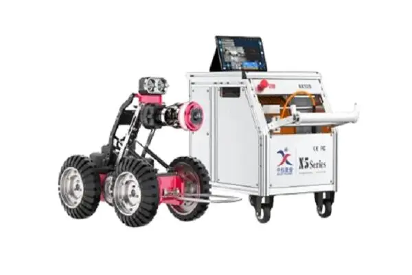 Los beneficios de los robots de orugas de tuberías